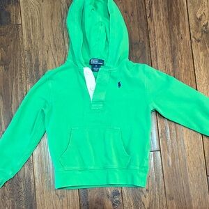 Ralph Lauren Bright Green Kids Hoodie